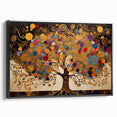 Golden Tree of Life Office Wall Art – Modern Corporate Decor