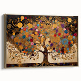 Golden Tree of Life Office Wall Art – Modern Corporate Decor