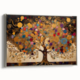 Golden Tree of Life Office Wall Art – Modern Corporate Decor