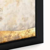 Close-up of vibrant abstract landscape wall art featuring bold colors and intricate patterns, framed for elegance, perfect for modern home decor.