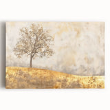 Abstract landscape wall art on stretched canvas, showcasing vibrant colors and dynamic shapes, ideal for modern home decor and adding a creative touch to any space.