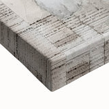 Textured Christmas Tree Art Print - Unique Holiday Wall Decor Accent