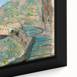 Impressionist Italian Landscape - Monet's Bridge at Dolceacqua Print
