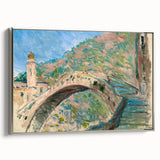 Impressionist Italian Landscape - Monet's Bridge at Dolceacqua Print