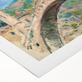 Impressionist Italian Landscape - Monet's Bridge at Dolceacqua Print