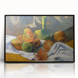 Modern Wall Art: Paul Gauguin’s Colorful Still Life with Fruit