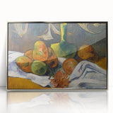 Modern Wall Art: Paul Gauguin’s Colorful Still Life with Fruit