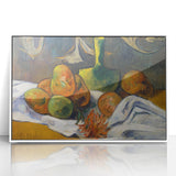 Modern Wall Art: Paul Gauguin’s Colorful Still Life with Fruit