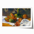 Modern Wall Art: Paul Gauguin’s Colorful Still Life with Fruit