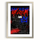 Bold Pop Art Wall Art - Modern Canvas with Red and Blue Accents