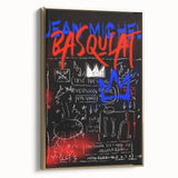 Bold Pop Art Wall Art - Modern Canvas with Red and Blue Accents