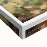 Large art canvas depicting a black and white landscape painting, ideal for bedroom wall decor.