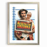 Retro Wall Art - Raising Arizona Movie Poster - 80s Vintage Prints
