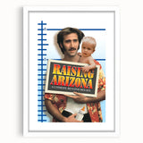Retro Wall Art - Raising Arizona Movie Poster - 80s Vintage Prints