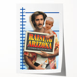 Retro Wall Art - Raising Arizona Movie Poster - 80s Vintage Prints