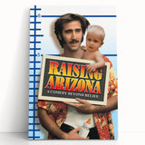 Retro Wall Art - Raising Arizona Movie Poster - 80s Vintage Prints