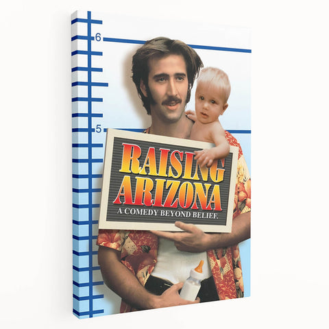 Retro Wall Art - Raising Arizona Movie Poster - 80s Vintage Prints