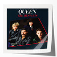 Retro Wall Art - Queen Greatest Hits Vintage Prints