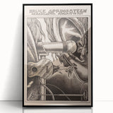 Bruce Springsteen Armadillo World Headquarters Poster - Retro Music Wall Art