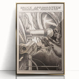 Bruce Springsteen Armadillo World Headquarters Poster - Retro Music Wall Art