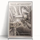 Bruce Springsteen Armadillo World Headquarters Poster - Retro Music Wall Art