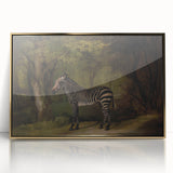 Realism Wildlife Art Print | Zebra in Forest by George Stubbs | Fine Decor