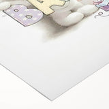 Baby Bunny Nursery Canvas Prints - Custom Baby Room Decor