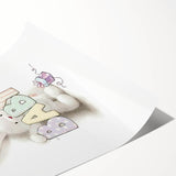 Baby Bunny Nursery Canvas Prints - Custom Baby Room Decor