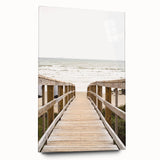 Large abstract wall art on acrylic glass showcasing vibrant summer tones, ideal for bedroom or dining room decor.