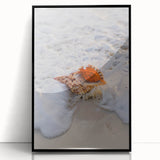 Large abstract wall art in a mid-century modernist style, featuring bold.