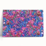 Large black and white stretched canvas print of Van Gogh's Starry Night, ideal for kitchen wall art.