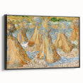 Impressionist Wheat Fields Wall Art - Sheaves of Wheat by Van Gogh