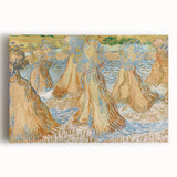 Impressionist Wheat Fields Wall Art - Sheaves of Wheat by Van Gogh