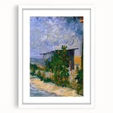 Van Gogh’s Shelter on Montmartre: Vibrant Impressionist Landscape Art