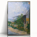 Van Gogh’s Shelter on Montmartre: Vibrant Impressionist Landscape Art