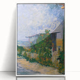 Van Gogh’s Shelter on Montmartre: Vibrant Impressionist Landscape Art