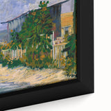 Van Gogh’s Shelter on Montmartre: Vibrant Impressionist Landscape Art