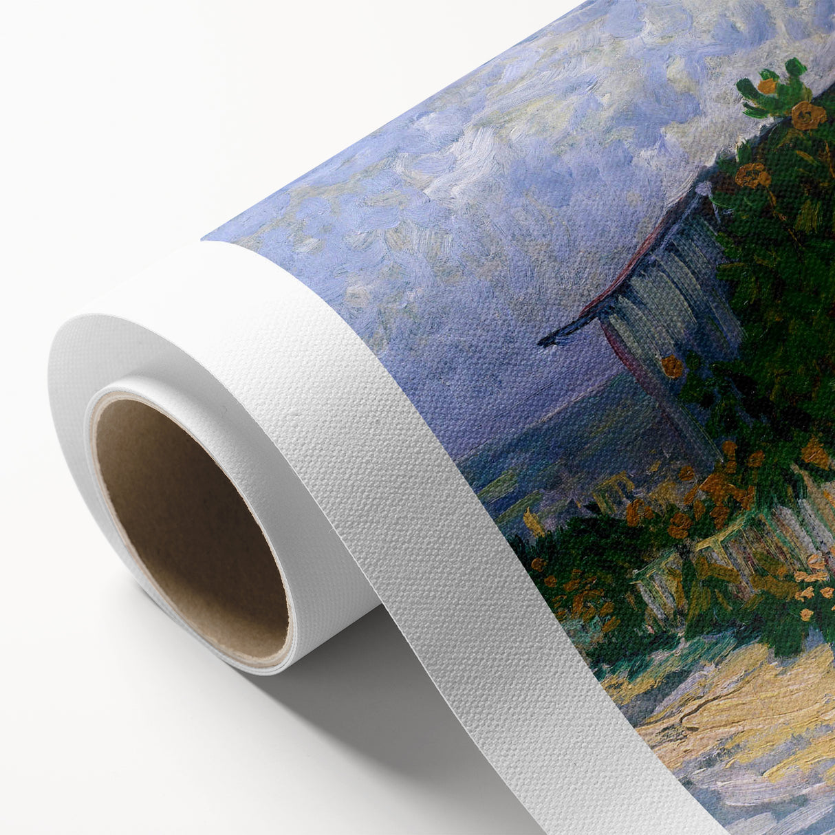 Van Gogh’s Shelter on Montmartre: Vibrant Impressionist Landscape Art