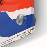 Modern Wall Art: José Guerrero’s Abstract – Vintage Bold Poster Design