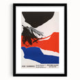 Modern Wall Art: José Guerrero’s Abstract – Vintage Bold Poster Design