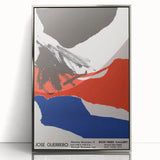 Modern Wall Art: José Guerrero’s Abstract – Vintage Bold Poster Design