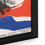 Modern Wall Art: José Guerrero’s Abstract – Vintage Bold Poster Design