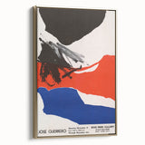 Modern Wall Art: José Guerrero’s Abstract – Vintage Bold Poster Design