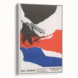 Modern Wall Art: José Guerrero’s Abstract – Vintage Bold Poster Design