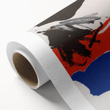 Modern Wall Art: José Guerrero’s Abstract – Vintage Bold Poster Design