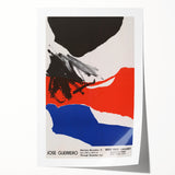Modern Wall Art: José Guerrero’s Abstract – Vintage Bold Poster Design