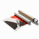 Modern Wall Art: José Guerrero’s Abstract – Vintage Bold Poster Design