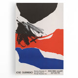 Modern Wall Art: José Guerrero’s Abstract – Vintage Bold Poster Design