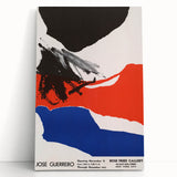 Modern Wall Art: José Guerrero’s Abstract – Vintage Bold Poster Design