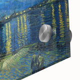Impressionist Night Sky Wall Art - Starry Night Over Rhône by Van Gogh